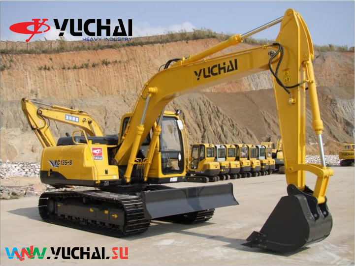 Экскаватор YUCHAI YC135-8 